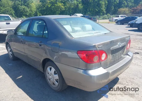 2007 Toyota Corolla Le из США, поврежденный, VIN 2T1BR32E77C787313
